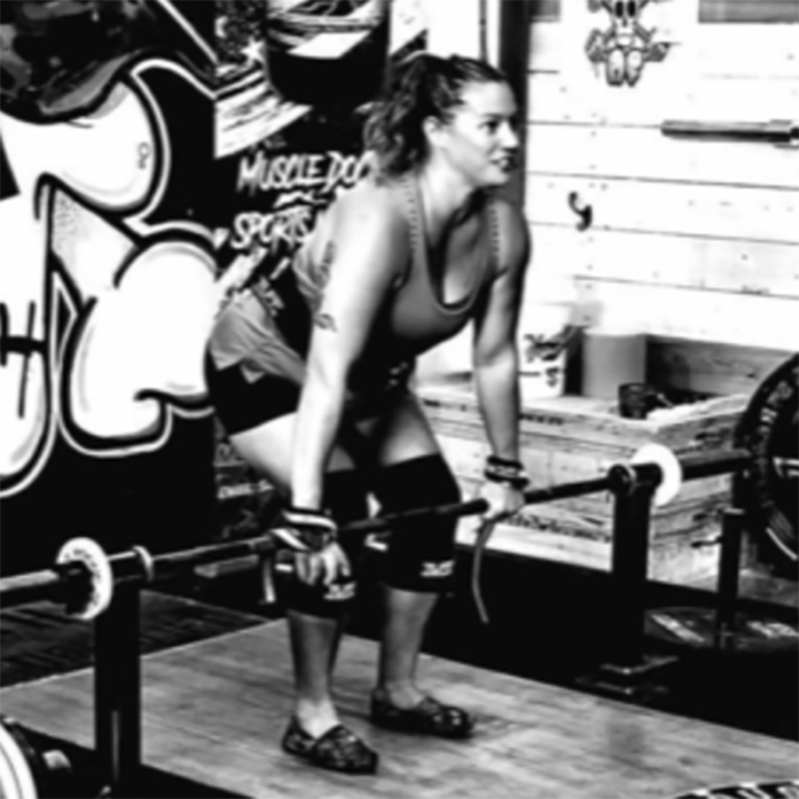 Liz, Strength trainin and lifting weights